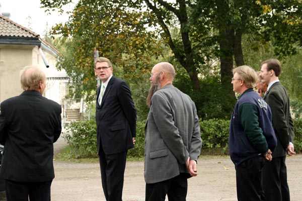 Pääministeri Vanhasen vierailu Tuorlan observatoriolla 18/09/2006