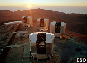 Maailman suurin teleskooppi, VLT